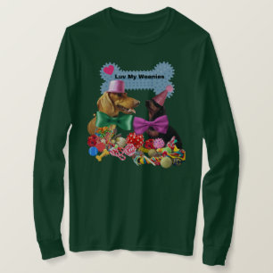 マイLoveウェニーズレディース長袖Tシャツ Tシャツ