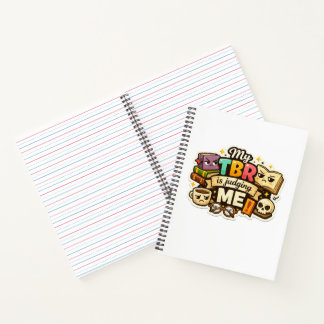 マイTBRが私を責めている 読書記録ノートブックトラッカー ノートブック