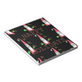 マウすてきスサンタ：おもしろい休日イラストレーション。 ノートパッド (アングル)