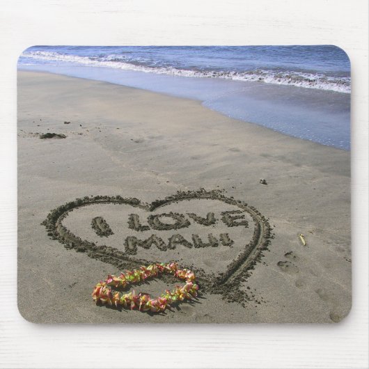 マウイが大好き マウスパッド (正面)