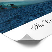 マウイのオノールア湾の洞窟 ポスター (角)