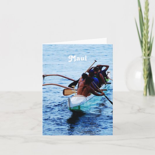 マウイのスポーツ カード (正面)