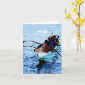 マウイのスポーツ カード (黄色い花)