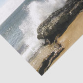 マウイのティッシュペーパーをはねかけるビーチ場面水 薄葉紙 (詳細)