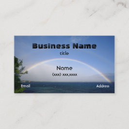 マウイの二重虹カード 名刺