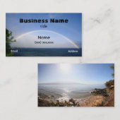 マウイの二重虹カード 名刺 (正面/裏面)