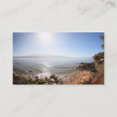 マウイの二重虹カード 名刺 (裏面)