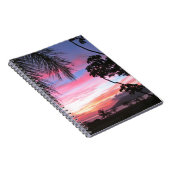 マウイの日没 ノートブック (右側)