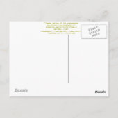 マウイの紡錘の貝、 ポストカード (裏面)