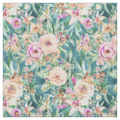 マウイの考え方の熱帯ハワイのカラフルな花柄 ファブリック (見本)