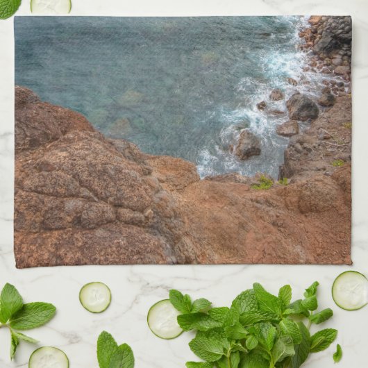 マウイの色 キッチンタオル (折り畳み)