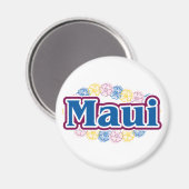 マウイの花 マグネット (正面/裏面)