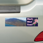 マウイの西海岸 バンパーステッカー (車上)