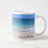 マウイは最高のビーチ ジャンボコーヒーマグカップ (右)