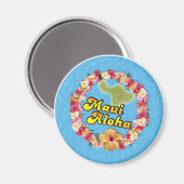 マウイアロハ マグネット (正面/裏面)