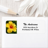 マウイイエローハイビスカス ラベル (インサイチュ)