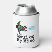 マウイオンマイマインドシーカメ 缶クーラー (缶正面)