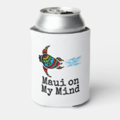 マウイオンマイマインドシーカメ 缶クーラー (缶裏面)