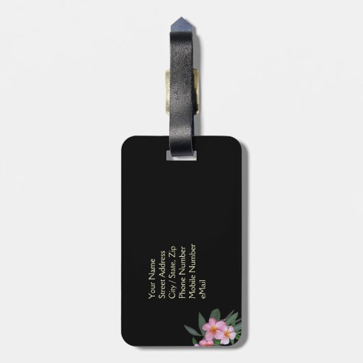 マウイカオイ ラゲッジタグ (裏面縦)