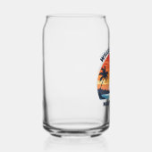 マウイカスタムトリップサンライズパームツリーズキープサケ ガラス缶 (右)