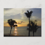マウイサンセット2 ポストカード (正面)