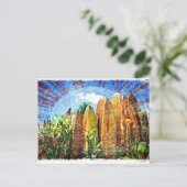 マウイサーフボードフェンス ポストカード (スタンド正面)