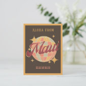 マウイシティハワイUSAレトロヴィンテージはがき ポストカード (スタンド正面)