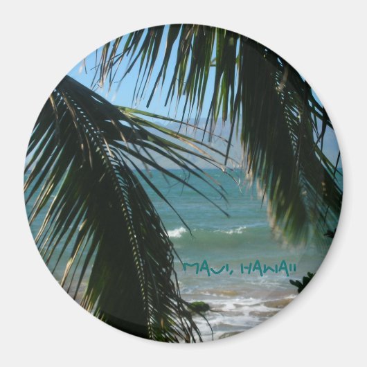 マウイズトロピカル美しい マグネット (正面)