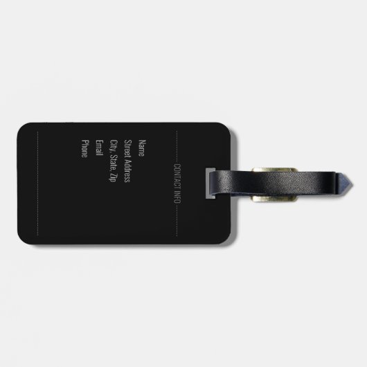 マウイタウンズ ラゲッジタグ (裏面横)