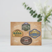 マウイタウンハガキ ポストカード (スタンド正面)