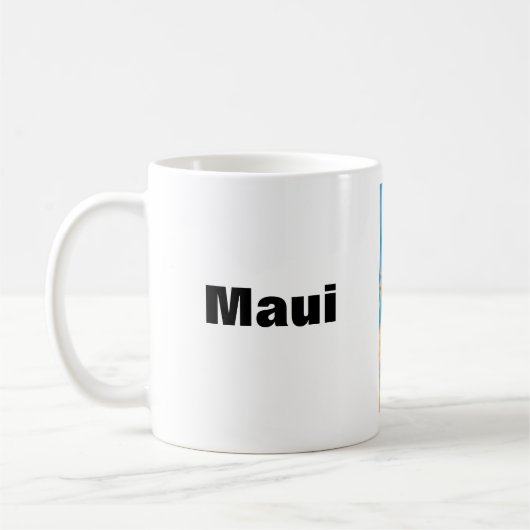 マウイチキンポートレートコーヒーマグ コーヒーマグカップ (左)