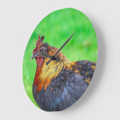 マウイチキン丸壁時計 ラージ壁時計 (傾斜)