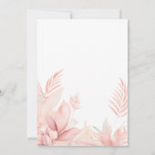 マウイド結婚式招待状ブライダルシャワー 招待状 (裏面)