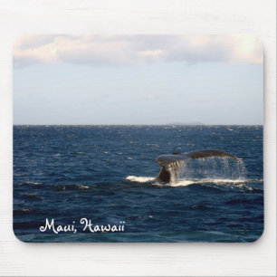 マウイハワイのクジラの監視 マウスパッド
