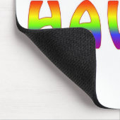 マウイハワイのレインボーワードmosepad マウスパッド (コーナー)