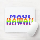 マウイハワイのレインボーワードmosepad マウスパッド (マウス)