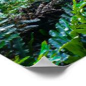 マウイハワイの滝 ポスター (角)