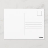 マウイハワイアロハサンセットビーチはがき ポストカード (裏面)