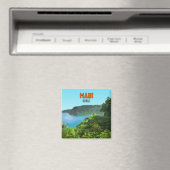 マウイハワイコーストハナロードヴィンテージ マグネット (インサイチュ (食洗機))