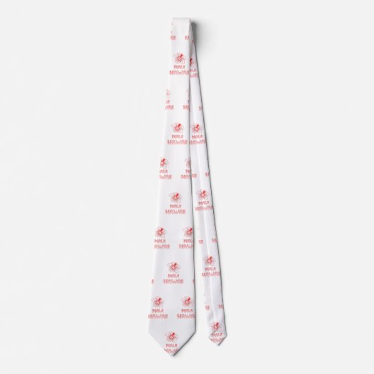 マウイハワイハイビスカスフラワー ネクタイ (正面)