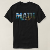 マウイハワイハワイアンアイランズサーフサーフィンサーファーG Tシャツ (デザイン正面)