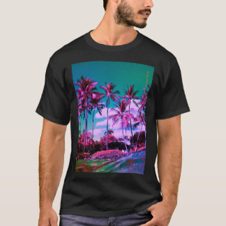 マウイハワイパームズツリーズトワイシャツ Tシャツ
