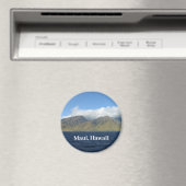 マウイハワイビューティフルマウンテンズ海 マグネット (インサイチュ (食洗機))