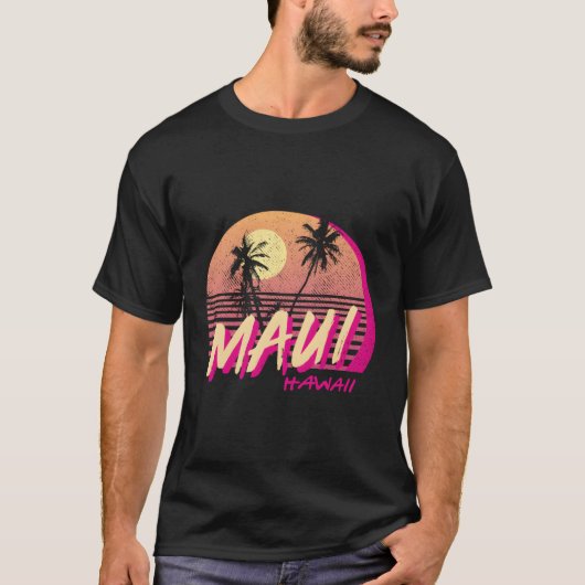 マウイハワイビーチ Tシャツ (正面)