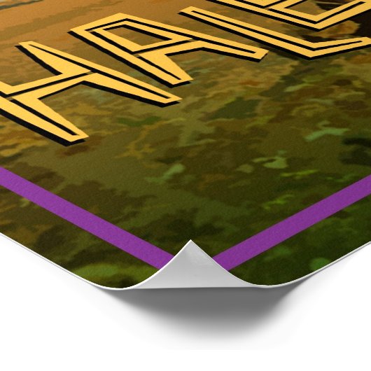 マウイハワイ州ハレアカラ国立公園 ポスター (角)