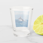 マウイハワイ海ホエールテール ショットグラス (裏面)