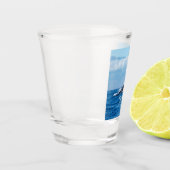 マウイハワイ海ホエールテール ショットグラス (左)