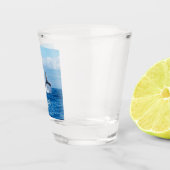 マウイハワイ海ホエールテール ショットグラス (右)