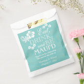 マウイハワイ結婚のキャンディバービュッフェありがとう フェイバーバッグ (封をした状態)