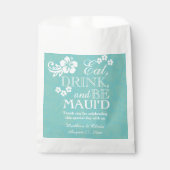 マウイハワイ結婚のキャンディバービュッフェありがとう フェイバーバッグ (正面)